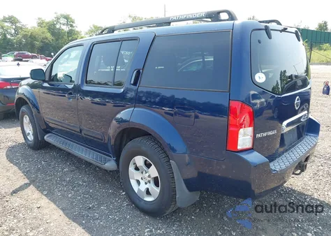 2007 Nissan Pathfinder Se из США, поврежденный, VIN 5N1AR18W87C623766